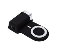 Supporto Magnetico per Fotocamera per Telefono, Design Ergonomico | Luce di riempimento a tre colori, telecomando staccabile, impugnatura antiscivolo, fotografia di paesaggi