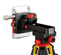 Supporto Magnetico Per Livelli | Base Sollevabile Regolabile | Supporto Girevole 360° per Regolazione Fine della Livella | Per Taglio Parete, Tubo, Riparazione, Mobili, Lavori Altezza E Strumenti Di L