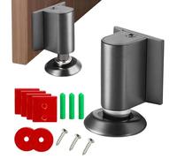 Supporto magnetico per porta, carico pesante, fermaporta a pavimento, senza foratura, regolabile in altezza, protezione da parete per hotel, appartamenti in affitto, balcone, terrazza, dispensa, posto