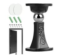 Supporto magnetico per porta con magnete, per interni con fissaggio adesivo, fermaporta ad alta resistenza per porte pesanti, per garage, appartamenti, hotel, cucina, soggiorno, ingresso, casa