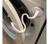 Supporto magnetico per porta della lavatrice con base magnetica da 6,6 cm, fermaporta rimovibile per mantenere la porta della lavatrice aperta per evitare odori (bianco)
