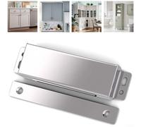 Supporto magnetico per porta in acciaio inox per camper antivento magnetico | Acciaio inossidabile 304, antivento, per camper e roulotte, protegge le pareti dai danni
