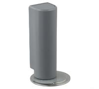 Supporto magnetico per porta in acciaio inox resistente con forte magnete per fissare porte e proteggere le pareti dai danni, compatibile con vari tipi di porte (grigio)