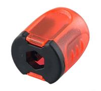 Supporto magnetico per punte da trapano per gambo da 6,35 mm con presa sicura per evitare lo slittamento della punta DuFor Ring Use (rosso)