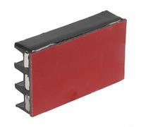 Supporto magnetico per punte/per avvitatori a percussione e trapani/Custodia flessibile in silicone con anima in metallo/Conservazione sicura delle punte per cacciavite/per punte da 25 mm, 50 mm, 65