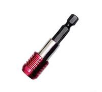 Supporto magnetico per punte per cacciavite da 35,6 cm con gambo esagonale da 1/4", per trapano e cacciavite elettrico, estensione della punta per l'accesso a elementi di fissaggio stretti (60 mm)