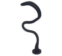 Supporto magnetico per rondella di carico anteriore, con puntello regolabile in silicone per mantenere la porta saldamente aperta per ventilazione e facilità di pulizia (colore nero)