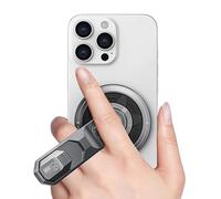 Supporto magnetico per smartphone | supporto pieghevole forte | supporto magnetico per cellulare da tavolo per smartphone, per la registrazione di video e videochiamate, streaming dal vivo
