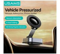 Supporto magnetico per smartphone Usams US-SJ042-W rotazione 720deg ventosa