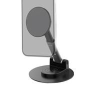 Supporto magnetico per tablet pieghevole per letto, supporto per tablet, rotazione a 360°, per registrazione video, supporto magnetico da scrivania per telefono, lettore, cellulare, flessibile e