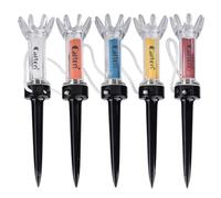 Supporto magnetico per tee Golf: 360 ° Rotated Magnetic Golf Tee, Unbreakable Golf Teess Inizia con punteggi migliori e migliori Dura il golfista di stile medio grazie alla stagione Ppuna