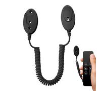 Supporto magnetico per telecomandi | Supporto organizer per telecomandi - telecomando con LED e molla per TV camera da letto, garage, sala classe ventilatore aria condizionata