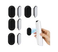 Supporto magnetico per telecomando a 4 pezzi, organizer per telecomando TV in silicone Black