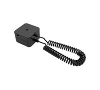 Supporto magnetico per telecomando da parete, con cordino retrattile, per la schiena, organizer magnetico per TV, sicuro e sicuro, con cordino retrattile, per soggiorno