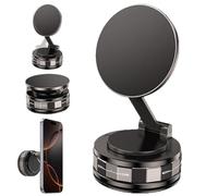 Supporto Magnetico per Telefono a Vuoto Regolabile a 360°, Supporto Portatile Pieghevole E Retrattile per Auto Con Ventosa a Mani Libere per Auto/Palestra/Specchio/Superficie Liscia(Style 3)