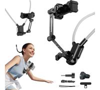 Supporto magnetico per telefono cellulare, 2026, nuovo supporto magnetico per telefono da collo, per registrazione, registrazione a mani libere POV/Vlog, supporto per telefono universale