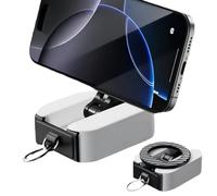 Supporto magnetico per telefono cellulare D0uble con magnete laterale, angolare regolabile per smartphone, supporto pieghevole per guida e navigazione, multiuso