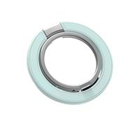 Supporto magnetico per telefono, compatibile con ricarica wireless, presa regolabile per auto, impugnatura magnetica in metallo, supporto multifunzionale a doppio anello per telefono cellulare per