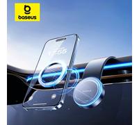 Supporto Magnetico per Telefono da Auto Baseus, Supporto per iPhone Facile da Applicare, Supporto per Telefono da Cruscotto e Console Centrale per iPhone 17 16 15