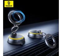 Supporto magnetico per telefono da auto Baseus Vacuum 360 ° Supporto per auto con supporto di rotazione per iPhone Samsung Xiaomi Supporto da viaggio Supporto da palestra