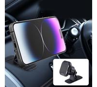 Supporto magnetico per telefono da auto con flessibilità a 360 gradi, funzionamento con una sola mano, ideale per prese d'aria e cruscotto (pannello strumenti)