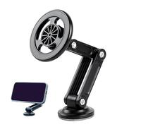 Supporto magnetico per telefono da auto, pieghevole, multifunzione, magnetico, girevole, per auto