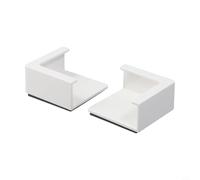 Supporto magnetico per telefono da frigorifero per smartphone e tablet, supporto multi-angolo regolabile con forte ventosa, materiale ABS, 5 x 5 x 2,5 cm, W