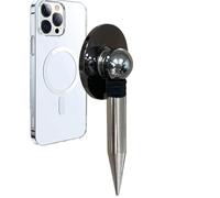 Supporto magnetico per telefono da golf, con paletto, portatile, per filmare video all'aperto, per esercitarsi con fotocamera, corsi di viaggio, vlogger, allenatori