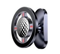 Supporto magnetico per telefono, girevole a 360 gradi, supporto in lega da 6,1 x 5,8 cm, con magnete laterale, accessorio per smartphone da golf cart, supporto da viaggio per esterni, con design