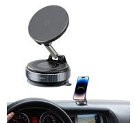 Supporto Magnetico per Telefono in Auto Caricatore Wireless con Supporto | Supporto Magnetico a Vuoto Regolabile 360° Compatibile con SUV Furgone Camion Berlina per Viaggi su Strada Gui