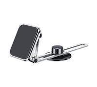 Supporto magnetico per telefono in auto, supporto magnetico per smartphone, fissaggio girevole regolabile per auto e camion, per una guida sicura e i viaggi sulla