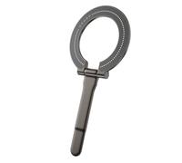 Supporto magnetico per telefono MagSafe, supporto per telefono pieghevole regolabile con forte magnete, supporto da scrivania in metallo, clip per cintura, supporto magnetico per colletto della