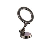 Supporto Magnetico per Telefono per Auto Robusto Supporto Magnetico per Telefono, Rotazione A 360, Interamente In Metallo, Colore Canna di Fucile