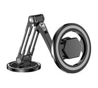 Supporto magnetico per telefono per auto | Rotazione a 360 gradi - Supporto magnetico per telefono per auto, cruscotto, parabrezza, camion, berlina, SUV, campeggio, auto, Vo