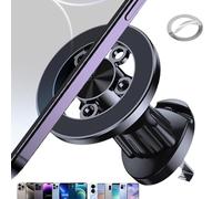 Supporto magnetico per telefono per bocchetta di aerazione 'auto, supporto magnetico per telefono per griglia di ventilazione, supporto per telefono interno per auto di navigazione, rotazione a