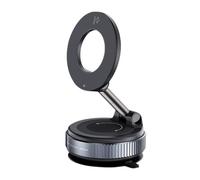 Supporto magnetico per telefono, regolabile a 360 gradi per cruscotto 'auto, 11,4 cm, materiale PP con forte a vuoto, supporto pieghevole per cellulare per navigare nel veicolo
