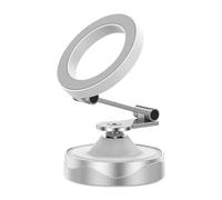 Supporto magnetico per telefono - Supporto a regolabile, presa forte con rotazione a 360°, design pieghevole per un posizionamento sicuro del dispositivo, accessorio elettronico per scrivania