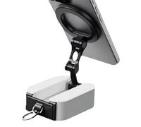Supporto Magnetico Per Telefono,Supporto Telefono con Magnete 2 Lati,Montaggio Piegehevole Metallo Culla Smartphone | Per Navigazione Videochiamate Registrazione Live Streaming