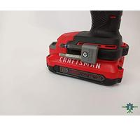 Supporto magnetico per trapano DEWALT 20V o Craftsman V20 - montato lateralmente, forti magneti - design a basso profilo (grigio)