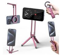 Supporto magnetico per treppiede universale con moschettone, MagSafe, alluminio, rotazione 360°