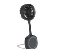 Supporto magnetico per ventola del telefono, con design ottimizzato del canale d'aria, migliora l'efficienza del flusso d'aria mantenendo una portabilità a basso profilo (nero)