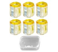 Supporto magnetico per viti | 6 pezzi per utensili a mano antiscivolo, supporto magnetico per cacciaviti | Per uomini, principianti, lavoratori, hobbisti e innovazione