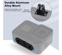 Supporto magnetico pieghevole SUSUchens per action camera, compatibile con GoPro10/9/8/Max/Mini, base adattatrice stabile e antiruggine.