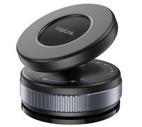 Supporto Magnetico Smartphone Ventosa Rotazione - Logilink I-SMART-VENT97 Nero/Bronzo