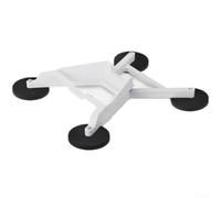 Supporto magnetico, staffa magnetica per tettuccio in lega di alluminio per Starlink Mini V4, staffa di segnale mobile per installazione su veicolo (bianco)