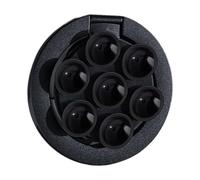 Supporto magnetico, supporto per telefono a , in lega regolabile con presa forte, accessorio per interni auto, supporto per telefono con design girevole, supporto per casa, ufficio, camera da