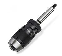 Supporto mandrino pinza 1-16mm MK2 Accessori Tornio Strumento MT2-B16 Arbor Live Center Drill Chuck Durevole Acciaio conico Auto Stringere Keyless Portatile Home Holder Strumento per Tornio CNC
