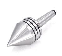 Supporto mandrino pinza MT2 Live Center Morse Taper Triple Bearing Tornio Strumento di centraggio Strumento rotativo Fresatura Taper Strumento di lavorazione del legno Strumento per tornio CNC