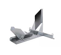 Supporto - maniglia cric piegata per pneumatico anteriore - ruota zincata HLP