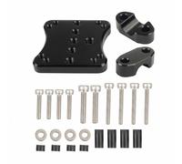 Supporto Manubrio 12 Mm Fori Filettati Staffa Navigatore Ciclomotore Bulloni